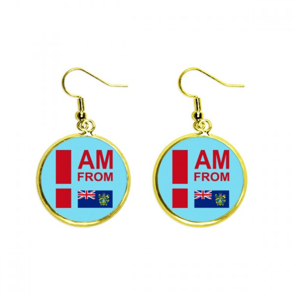 i am from pitcairn islands earring dangle en drop earring jewelry woman