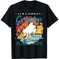 thumbnail image 1 of i am simple grandpa i love my grandkids and piano T-Shirt, 1 of 5