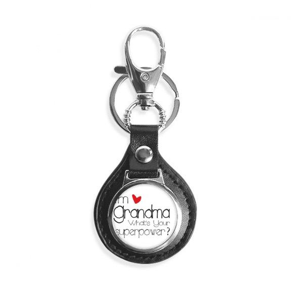 i'm a grandma what's your superpower key link chain keyholder finder hook metal