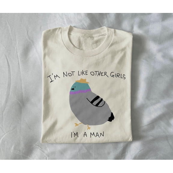 i'm not like other girls - unisex t shirt, funny animal t shirt, meme t shirt, funny drawing t shirt, silly goose, joke t shirt, funny tee