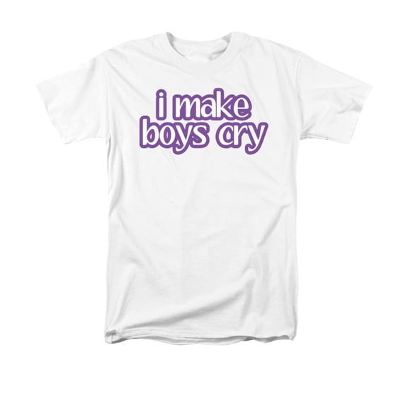 i make boys cry funny saying adult t-shirt