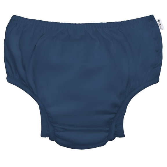 green sprouts Eco Snap Swim Diaper-Navy -24mo