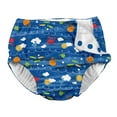 thumbnail image 1 of i play. by green sprouts Baby Boys Snap Reusable Absorbent Swimsuit Diaper, 1 of 7