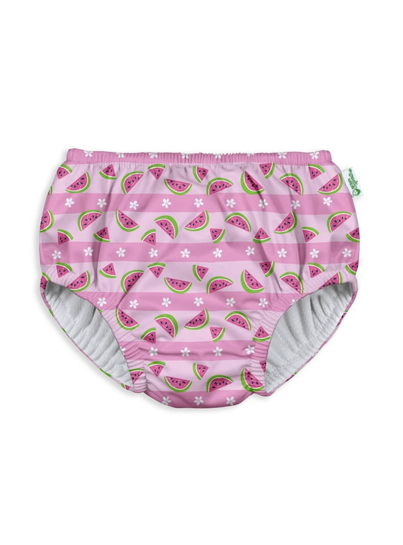 i play. Baby and Toddler Girl Pull-up Reusable Absorbent 2PK Swimsuit Diaper, Sizes 6M-4T