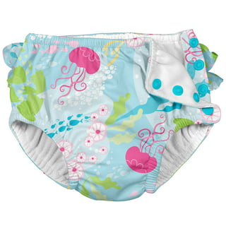 Adult Swim Diapers - Reusable Diaper for The Pool - My Pool Pal (XL-Waist:  40-50; Leg 23-29, Pink)