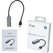 i-tec USB 3.0 Metal Gigabit Ethernet Adapter - USB 3.0 - 1 Ports - 1 - Twisted Pair - 10/100/1000Base-T - Desktop