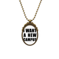 thumbnail image 1 of i want a new campus antique necklace vintage bead pendant keychain, 1 of 3