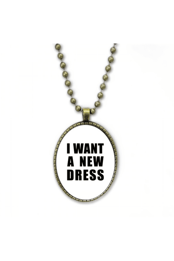 i want a new dress art deco fashion necklace vintage chain bead pendant jewelry collection
