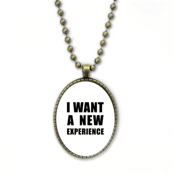 i want a new experience art deco fashion necklace vintage chain bead pendant jewelry collection