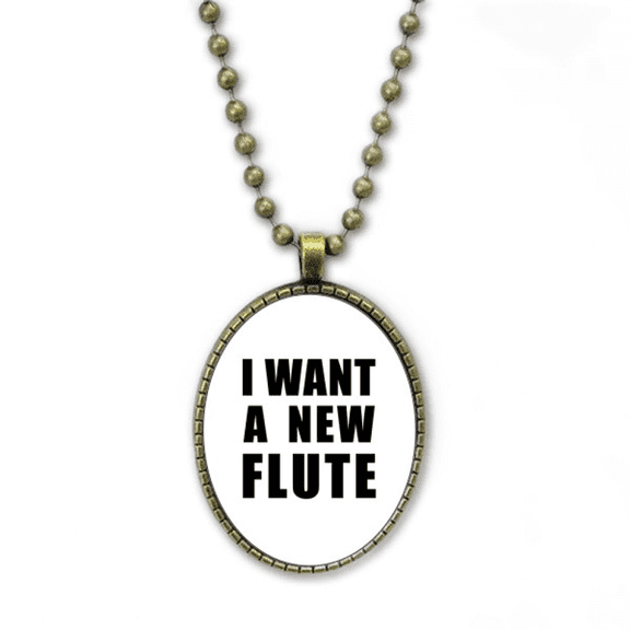 i want a new flute art deco fashion necklace vintage chain bead pendant jewelry collection