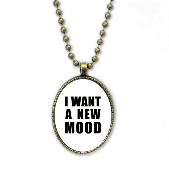 i want a new mood art deco fashion necklace vintage chain bead pendant jewelry collection