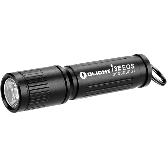 i3E EOS PMMA TIR Lens AAA EDC Flashlight 90 Lumens Compact Keychain Flash Light for Night, Camping ()