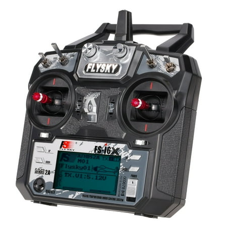 -i6X 2.4GHz 10CH AFHDS 2A with -iA6B Receiver for Airplane Helicopter