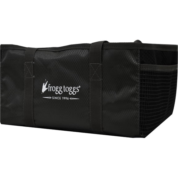 Frogg Toggs Fishing Tray Tote Black