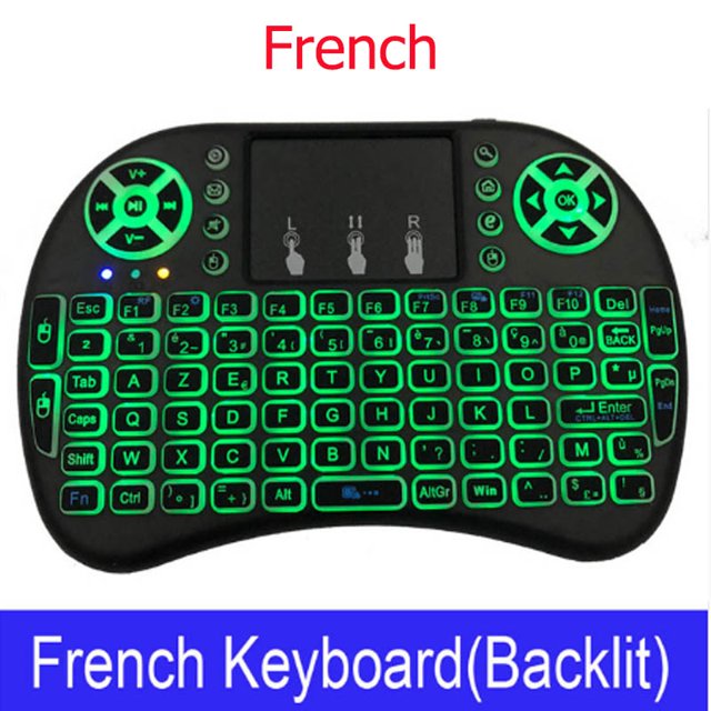 i8 keyboard 2.4GHz Wireless Keyboard with Touchpad Air Mouse Remote Control For Android TV BOX