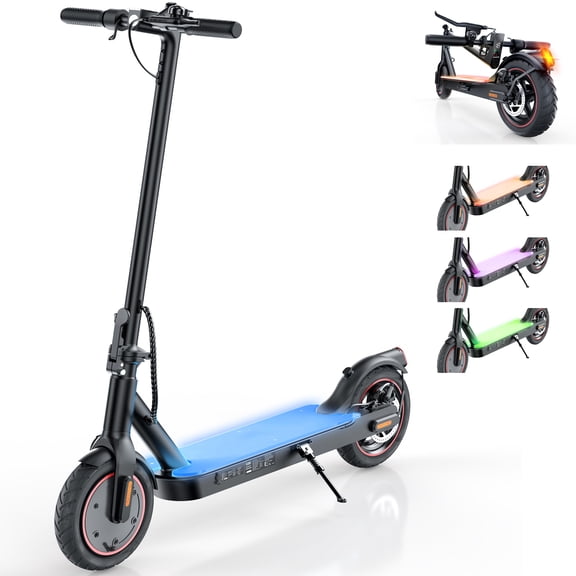 i9L 500W Peak Electric Scooter with Pedal Lights, Top 20 Mph & 20 Range, Commuting E Scooter for Adults with Cruise Control