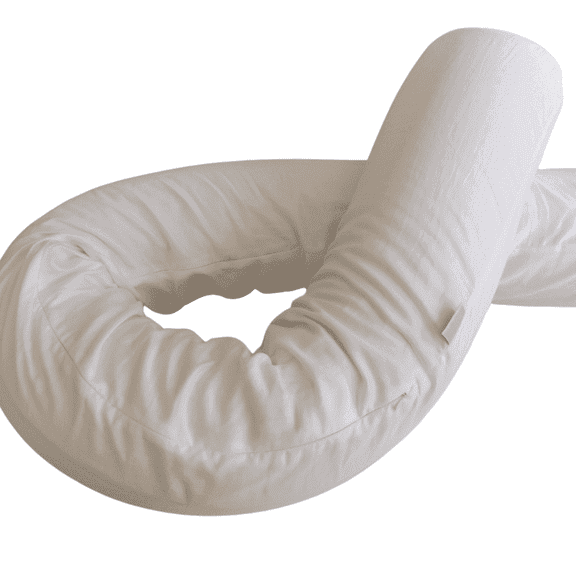 iAdjust 75" Latex Body Pillow - Ideal for Side, Back & Stomach Sleepers, Latex, Pillow