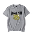 thumbnail image 1 of iAmJakeHill Merch Cat T-Shirt Unisex Trend Casual Short Sleeve Top, 1 of 4