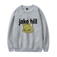 thumbnail image 1 of iAmJakeHill Merch Cat crew neck sweatshirt Merch Women Men Long sleeve Fashion Casual Hooded Sweatshirts, 1 of 4