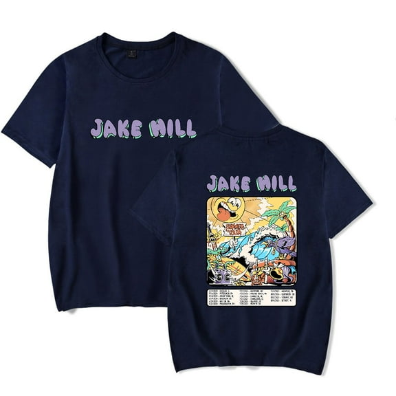 iAmJakeHill Merch I am Jake Hill Summer Tour 2024 T-Shirt Unisex Trend Casual Short Sleeve Top