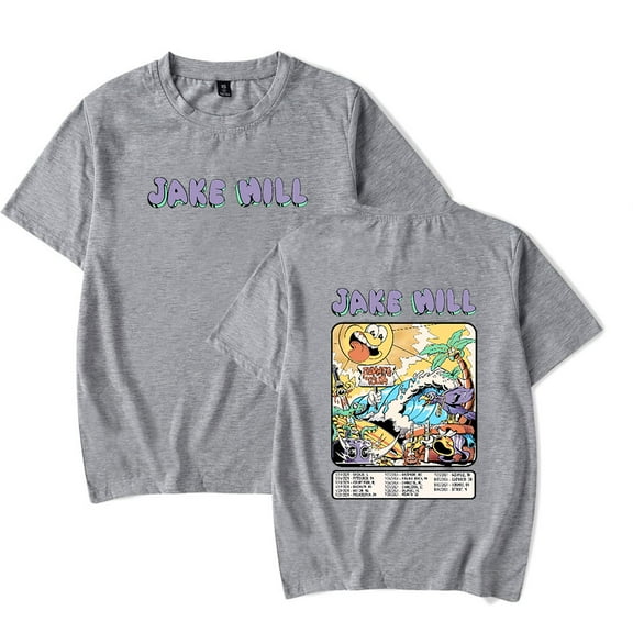 iAmJakeHill Merch I am Jake Hill Summer Tour 2024 T-Shirt Unisex Trend Casual Short Sleeve Top