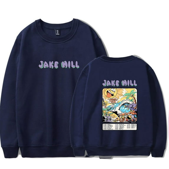 iAmJakeHill Merch I am Jake Hill Summer Tour 2024 crew neck sweatshirt Merch Women Men Long sleeve Fashion Casual Hooded Sweatshirts