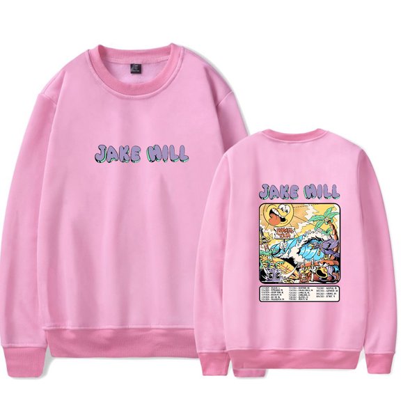 iAmJakeHill Merch I am Jake Hill Summer Tour 2024 crew neck sweatshirt Merch Women Men Long sleeve Fashion Casual Hooded Sweatshirts