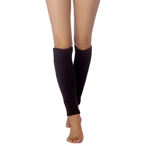 iB-iP Women's Leg Warmers Ballet Dancers Neon Lime Green Warm Aerobics Costume