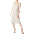 thumbnail image 1 of iB-iP Women's Modal Cozy Knee Length Straight Casual Full Slip, 1 of 7
