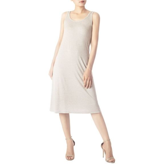 iB-iP Women's Modal Cozy Knee Length Straight Casual Full Slip