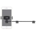 thumbnail image 1 of iBOLT 10 inch Tripod Camera Slider Bar with 3 Camera(_ inch) Screw attachments and Phone adapter- Great for adding additional Microphones, LED Lights, Flash, monitors, etc- DSLR, GoPros, Video Cameras, 1 of 6