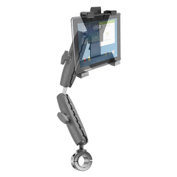 iBOLT Dock’n Lock Point of Purchase Locking Drill Base Mount - With 3 Tablet Holders