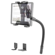 iBOLT TabDock Bizmount Flexpro Heavy Duty Metal Seat Rail Mount with 1-inch Ball Extension Arm for 7"-10" Tablets