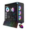 thumbnail image 1 of iBUYPOWER Element Gaming PC Desktop Computer AMD Ryzen 7 8700F CPU, NVIDIA GeForce RTX 5060 8GB GPU, 16GB DDR5 5200MHz RAM, 1TB NVMe SSD, Windows 11 Home, Gamer Keyboard and Mouse - EXBA7N5601, 1 of 15