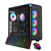 iBUYPOWER Element Gaming PC Desktop Computer AMD Ryzen 7 8700F CPU, NVIDIA GeForce RTX 5060 8GB GPU, 16GB DDR5 5200MHz RAM, 1TB NVMe SSD, Windows 11 Home, Gamer Keyboard and Mouse - EXBA7N5601