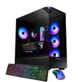 thumbnail image 1 of iBUYPOWER Element Gaming PC Desktop Computer AMD Ryzen 7 9850X3D CPU, AMD Radeon RX 9070XT 16GB GPU, 32GB DDR5 RGB 5200MHz RAM, 1TB NVMe SSD, Windows 11 Home, Gamer Keyboard and Mouse - EBA7R97XT02, 1 of 11