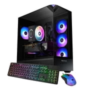 iBUYPOWER Element Gaming PC Desktop Computer Intel Core Ultra 5 250KF Plus CPU, NVIDIA RTX 5070 12GB GPU, 16GB DDR5 RGB 5200MHz RAM, 1TB NVMe SSD, Windows 11 Home, Gamer Keyboard and Mouse- EBI5N5701