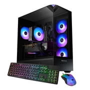 iBUYPOWER Element Gaming PC Desktop Computer Intel Core Ultra 7 265F CPU, NVIDIA RTX 5060Ti 8GB GPU, 32GB DDR5 5200MHz RAM, 1TB SSD, Windows 11 Home, Gamer Keyboard and Mouse-EBI7N56T02