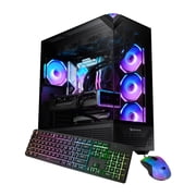 iBUYPOWER Element Pro Black Gaming PC Desktop Computer Intel i9 14900KF, NVIDIA GeForce RTX 5070 12GB, 32GB RAM, 2TB SSD, Windows 11 EPBI9N5701