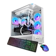 iBUYPOWER Element Pro Gaming PC Desktop Computer AMD Ryzen 7 9700X CPU, NVIDIA GeForce RTX 5070 12GB GPU, 32GB DDR5 RGB 5200MHz RAM, 2TB NVMe SSD, Windows 11 Home, Gamer Keyboard and Mouse-EPWA7N5701