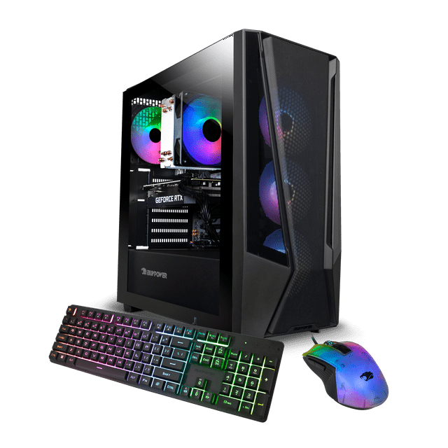 iBUYPOWER Trace 7 Mesh Gaming Desktop PC - Intel Core i7 14700F - NVIDIA GeForce RTX 4060Ti 8GB - 32GB DDR5 RGB - 1TB NVMe
