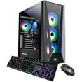 thumbnail image 1 of iBUYPOWER Gaming Desktop PC - (Slate230A, Ryzen 5 5600X, 16GB DDR4 3000Memory, RX 6600XT 8GB, 480GB SSD, 1TB HDD, RGB - Windows 11 Home Advanced, 1 of 5