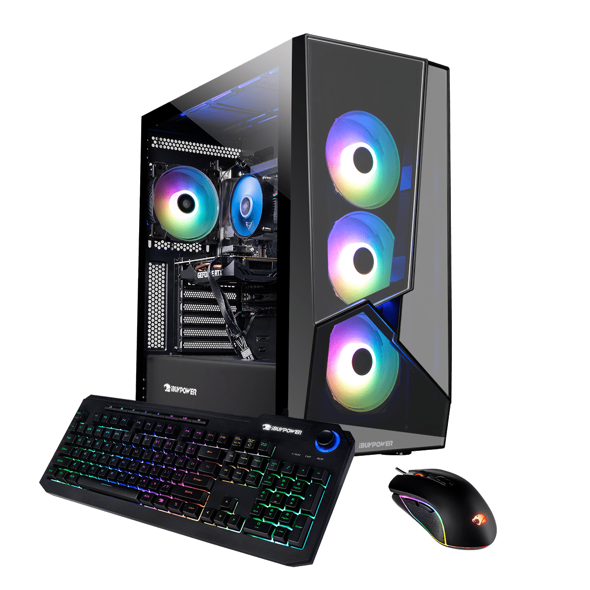iBUYPOWER Gaming Desktop PC - SlateMR 275i, Intel i5 12400F, 8GB