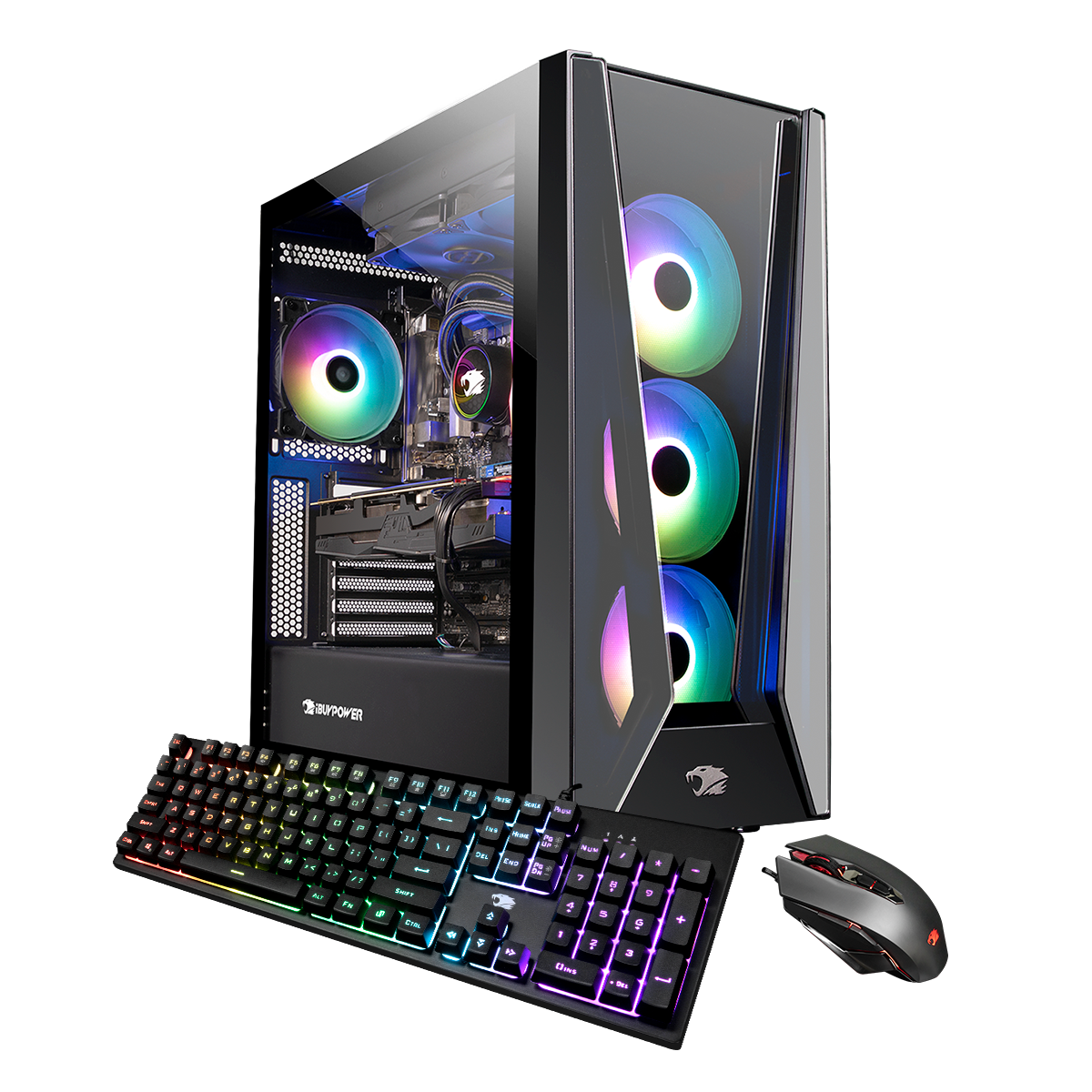 dynaDesk i3-8100 SSD256GB 16GB win11① iBUYPOWER Gaming Desktop PC - (TraceMR234i, Intel i7 12700KF