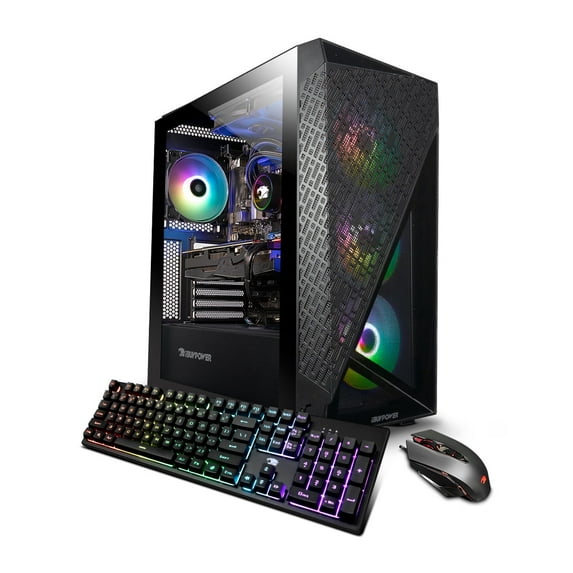 iBUYPOWER Gaming Desktops, AMD Ryzen 7 7700X, 32GB, 2TB SSD, SlateMeshA7N4701