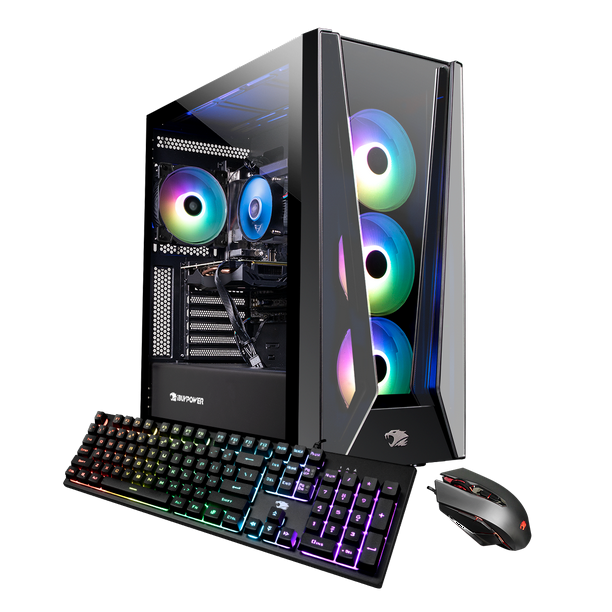 iBUYPOWER AMD Ryzen 7 5700 Gaming Desktop PC with RTX 3060