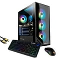 thumbnail image 1 of iBUYPOWER Pro Gaming Desktop PC, AMD Ryzen 5 3600, Radeon RX 5500 XT 4GB, 16GB DDR4 RAM, 1TB SSD+1TB HDD, RGB Case, HDMI/DP, RJ-45, WiFi, Mytrix HDMI Cable, Win10 w/keyboard and mouse, 1 of 6
