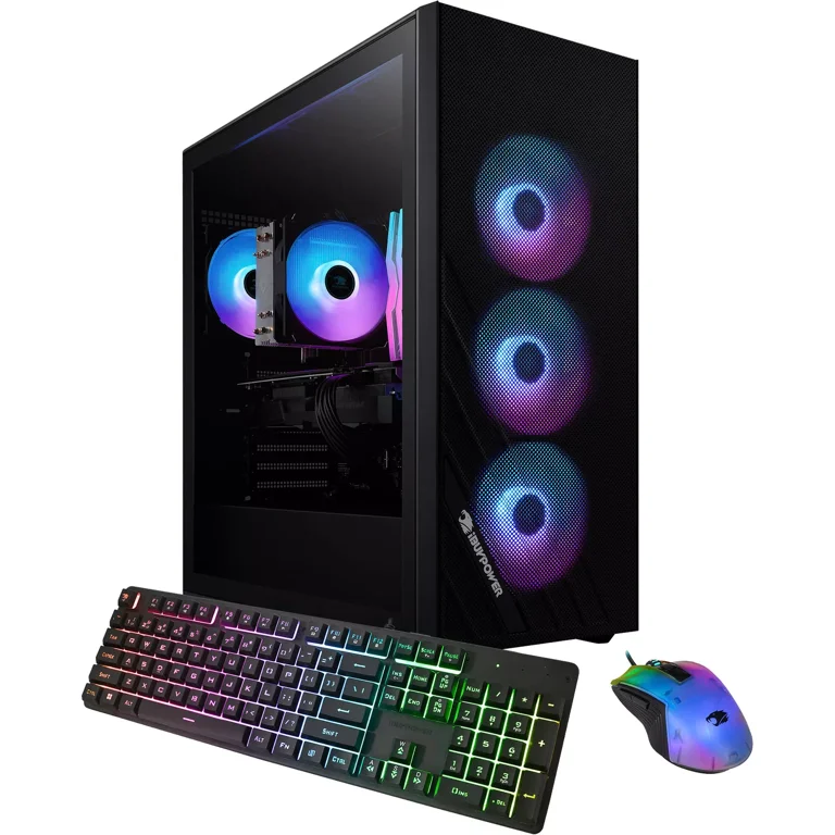 iBUYPOWER Scale Gaming Desktop Intel Core i3 14100F 16GB