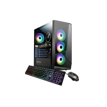 iBUYPOWER - Slate MR Gaming Desktop - Intel i3 10105F 8 GB Memory - NVIDIA GeForce GT 1030 2GB - 480GB SSD