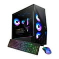 thumbnail image 1 of iBUYPOWER Slate Gaming PC Desktop Computer AMD Ryzen 7 7800X3D CPU, AMD Radeon RX 9070XT 16GB GPU, 32GB DDR5 RGB 5200MHz RAM, 1TB NVMe SSD, Windows 11 Home, Gamer Keyboard and Mouse - SBA7R97XT01, 1 of 10
